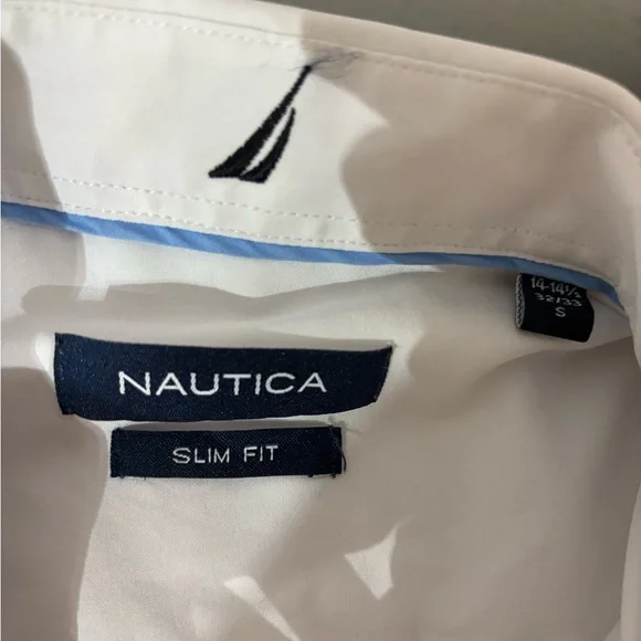 Nautica Dress Shirt Size Slim Small NWOT - Picture 2 of 5